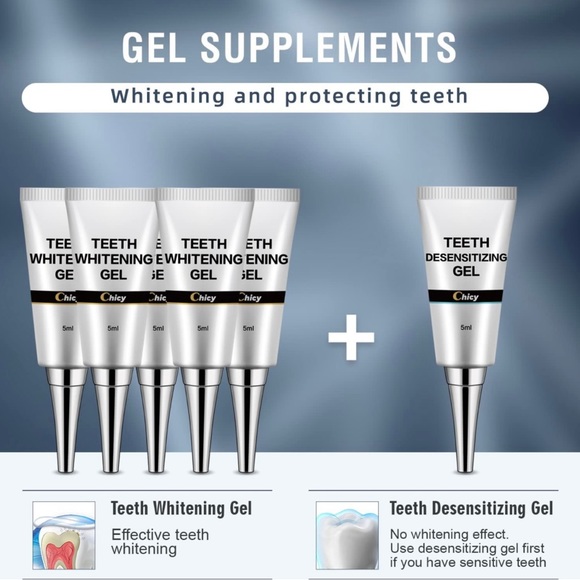 CHICY Teeth Whitening Kit with LED Light,Cooperate with New 35% Carbamid - Picture 2 of 7